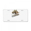 columbia License Plate