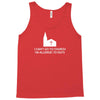 i can't go to church i'm allergic to nuts Tank Top