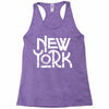 new york Racerback Tank