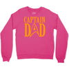 captain dad Crewneck Sweatshirt