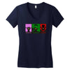 triforce legend of zelda, ideal gift or birthday present. Women's V-Neck T-Shirt