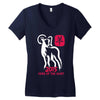 2015 year of the goat Women's V-Neck T-Shirt