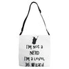 not a nerd (2) Adjustable Strap Totes