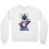 who loves golden retriever. Crewneck Sweatshirt