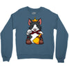 lucky cait sith Crewneck Sweatshirt