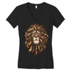 lion 2 Women's V-Neck T-Shirt