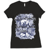 quick brown fox Ladies Fitted T-Shirt