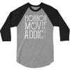 horror movie addict 3/4 Sleeve Shirt