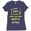 wenn papa wer dann Ladies Fitted T-Shirt