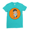 messi  kids Ladies Fitted T-Shirt