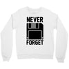 never forget floppy disk Crewneck Sweatshirt