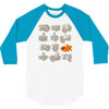 fisheye lens 3/4 Sleeve Shirt