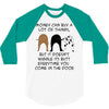MONEY CAN BUY A LOT OF THINGS, 3/4 Sleeve Shirt