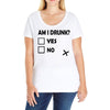 am i drunk Ladies Curvy T-Shirt
