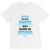 The Best Poppy Was Born In October V-Neck Tee