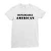 deplorable american Ladies Fitted T-Shirt