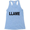 llame Racerback Tank