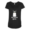 No Drama Llama Maternity Scoop Neck T-shirt