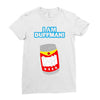 i am duff man homer cult funny retro Ladies Fitted T-Shirt