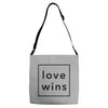 Love Wins Adjustable Strap Totes