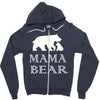 mama bear Zipper Hoodie