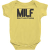 milf  man i love fishing Baby Onesie