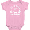 This Girl Loves Her Dachshund Baby Onesie