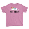 Unicorn Says Not Today Youth Tee