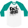 rock music r 3/4 Sleeve Shirt