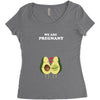 We Are Pregnant Women's Triblend Scoop T-shirt