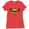 desert scarab Ladies Fitted T-Shirt