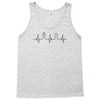 chess heartbeat Tank Top