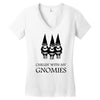 gnomies Women's V-Neck T-Shirt