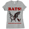 bats! Ladies Fitted T-Shirt