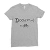 bike maths Ladies Fitted T-Shirt