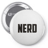 nerd (3) Pin-back button