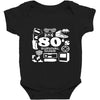 80s survival guide cassette high Baby Bodysuit