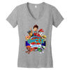 paw patrol birthday boy uncle Women's V-Neck T-Shirt