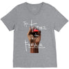 Women's March The Future is Now V-Neck Tee
