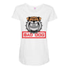 bad dog 2 Maternity Scoop Neck T-shirt