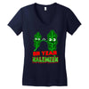 oh yeah kaleween Women's V-Neck T-Shirt