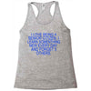 i love being a senior citizen Racerback Tank