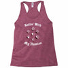 rolling with the homies Racerback Tank
