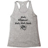 blah whatever Racerback Tank
