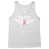 angel wing believe breast cancer Tank Top