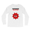 Superhero On The Way Long Sleeve Shirts