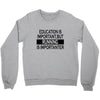 running is importanter Crewneck Sweatshirt