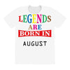 legends are born august All Over Women's T-shirt