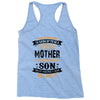 Super Cool Mother Of A Freaking Awesome Son Racerback Tank