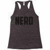 nerd (3) Racerback Tank